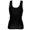 RAGNO Canottiera Donna Spalla Larga Liscia Lana Seta Art. 074022 Nero tg. 5