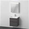 Duravit D-Neo mobile con lavabo, con armadietto a specchio, DE0145L49490000, D-Neo; Universal [Mobili da Bagno > Set Mobili da Bagno]