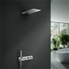 Mariner Oasy one sistema doccia con termostatico, set doccia e pannello pioggia in acciaio inox squadrato, OAS1903-CR#Set1, Oasy cromo [Rubinetteria Bagno > Sistemi Doccia da Incasso]