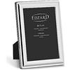 Edzard Cornice per Foto Terni, Placcato in Argento pregiato, antiossidante, per Foto 9 x 13 cm