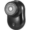 Kavolet Rasoio Elettrico a Lamina Rasatura a Secco Efficiente Ricaricabile Tramite USB per Toelettatura da Uomo Blu (Nero)