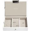 Stackers - Mini portagioie con coperchio Minimalista bianco