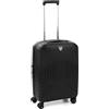 RONCATO YPSILON 4.0 Trolley Rigido Cabina 55 cm, espandibile con zip, con presa USB - Nero
