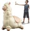 Dranng Piccola Pistola Ad Acqua A Forma Di Lama,Mini Pistola Ad Acqua Di Alpaca, Simpatico Squirter D'Acqua A Forma Di Alpaca Con Testa Rotante A 45 °, Giochi In Piscina Di Plastica Per All'aperto
