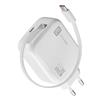 Cellularline - Retractable Power 65w-bianco