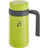Drink Pod Thermos sottovuoto, a chiusura ermetica, in acciaio inox, 0,45 litri, Acciaio inossidabile, Green, 18.5 x 11 x 11 cm