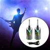 Sistema audio per chitarra wireless a 5,8 GHz ricaricabile per basso