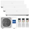 CLIMATIZZATORE CONDIZIONATORE HAIER TRIAL 9+9+12 INVERTER SERIE REVIVE 3U55MEEFRA R-32 WI-FI INTEGRATO A++A+