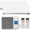 CLIMATIZZATORE CONDIZIONATORE HAIER DUAL 9+12 INVERTER SERIE REVIVE 2U50MEFFRA R-32 WI-FI INTEGRATO A++A+