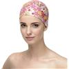 CAREBELL Cappello Oncologico per Dormire - Modello Natalia in Varie Tonalità, Tessuto di Cotone, specifico per Chemioterapia e Alopecia, Stampato Floreale, Taglia unica