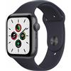 Apple Watch Series SE 1 (2020) GPS 44 mm - Alluminio Grigio Siderale - Cinturino Sport Midnight, good