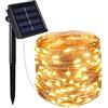 LUMI JARDIN Ghirlanda luminosa solare 100 micro 11,5M SKINNY SOLAR 100