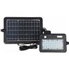 VTAC - V-tac Vt-788-10 Faro Led 10w Autoalimentato Nero Con Pannello Solare E Sensore Di Movimento 4000k Ip65 - Sku 8674