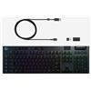 LOGITECH - Tastiera Gaming Meccanica G915 Wireless RGB LightSpeed Bluetooth GL Tactile Colore Nero