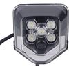 EBTOOLS Faro per Moto ABS Faro per Moto LED 35W Sostituzione della Luce di Guida per Motocicletta Impermeabile Ad Alta luminosità per Husqvarna TE FC TC