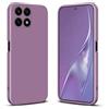 Tveinan Cover per Honor 70 Lite/Honor X8 5G / Honor X6 (Non per Honor X8 4G) Custodia, Morbida Silicone TPU Protettivo Ultra Slim Sottile ed Elegante Case Antiurto Cover, Viola