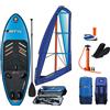 STX Windsurfing STX iWindsurf WS 250 RS completo di vela - SUP gonfiabile windsurfing - superficie: 4,9m