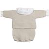 Pasito a Pasito Set MAGLIA, CULOTTE e BODY TRICOT BEIGE 0-1 MESE