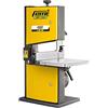 FEMI JOB LINE FM28-182 - Sega a Nastro Verticale per Legno - Taglio Massimo 80x200mm - Tavolo Inclinabile 0° a 45° - Motore a Induzione 250W - Compatta e Precisa