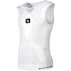 ALE' Alé Cycling Unisex S1 Summer Mesh Intimo Senza Maniche Base Layer, Bianco, L/XL