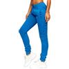 BOLF Donna Pantaloni Sportivi della Tuta da Allenamento Atletici Gli Sport da Calcio Fitness Pareggiatore da Jogging Slim Fit Street Style CK-01 Blu XL [F6F]