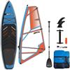 STX SUP STX WindSUP Hybrid Tourer 12' TEAL/ORANGE completo di vela - WindSUP gonfiabile - superficie: 4,4m