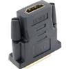 SeKi Adattatore HDMI; HDMI A Femmina a DVI-D (24+1) Maschio DVI Bidirezionale a HDMI Femmina; Contatti Dorati - Nero