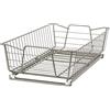 ClosetMaid - Organizer estraibile per mobiletti da 28 cm, resistente, con ripiani scorrevoli per cucina e bagno, nichel