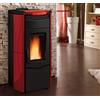 La Nordica TERMOSTUFA A PELLET LA NORDICA EXTRAFLAME modello MELINDA IDRO STEEL 2.0 14,2 kW colore BORDEAUX