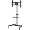 Manhattan 462327 Supporto TV a parete 218 m 86 Nero Argento (TV/MONITOR TROLLEY
