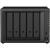 Synology DiskStation DS1522 NAS Tower Ryzen Embedded R1600 8 GB DDR4 80 TB HDD D