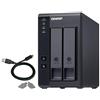 QNAP TR-002 contenitore di unit di archiviazione Box esterno HDD/SSD Nero 2.5/3