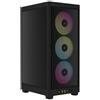 Corsair 2000D RGB AIRFLOW Small Form Factor SFF Nero (Corsair iCUE 2000D RGB Air