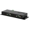 EXSYS Ethernet su 2 porte seriali RS-232/422/48 485 con connettore a 9 pin, software i