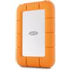 SEAGATE LaCie STMF1000400 unit esterna a stato solido 1 TB Grigio Arancione (LACIE RUGG