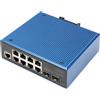 Digitus Switch industriale Gigabit Ethernet a 8+2 porte gestito L2 (INDUST 8+2-P