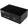 StarTech.com Switch KVM a 2 porte DisplayPort per doppio Monitor - 4k 60hz (2 Po