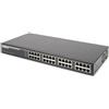 DIGITUS Gigabit Ethernet PoE Injector Hub - 802.3at - 10G 16-port - Power Pins3/6() - 1/