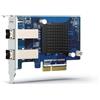 QNAP QXP-3X4PES scheda di rete e adattatore Interno 32000 Mbit/s (QNAP 2-port PC