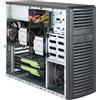 Supermicro CSE-732D3-1K26B Nero SC732D3 Chassis Tower W 1200 W PS2 PWS RoHS