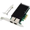 Microconnect MC-PCIE-X550 scheda di rete e adattatore Interno Ethernet 10000 Mbi