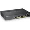 Zyxel GS1920-8HPv2 Gestito L2/L3/L4 Gigabit Ethernet 10/100/1000 Supporto Power