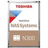 Toshiba N300 disco rigido interno 10 TB 7200 Giri/min 512 MB 3.5 SATA (BULK N300