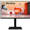 LG 24BA450-B Monitor PC 605 cm (23.8") 1920 x 1080 Pixel Full HD Nero