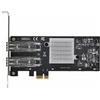 StarTech.com Scheda di Rete SFP GbE a 2 Porte PCIe 2.1 x1 Intel I210-IS Controll