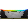 Kingston Technology FURY 16GB 3600MT/s DDR4 CL16 DIMM 1Gx8 Renegade RGB (16GBDDR