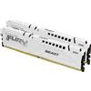 Kingston Technology FURY Beast 32GB 6000MT/s DDR5 CL36 DIMM (Kit da 2) White EXP