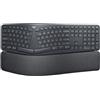 Logitech Ergo K860 tastiera RF senza fili + Bluetooth QWERTY Nordic Grafite