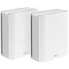 ASUS ZenWiFi BT8 (2-pack) Tri-band (24 GHz/5 GHz/6 GHz) Wi-Fi 7 (802.11be) Bianc