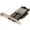StarTech.com Scheda di rete PCI Express in Fibra ottica da 10Gb con 2 porte SFP